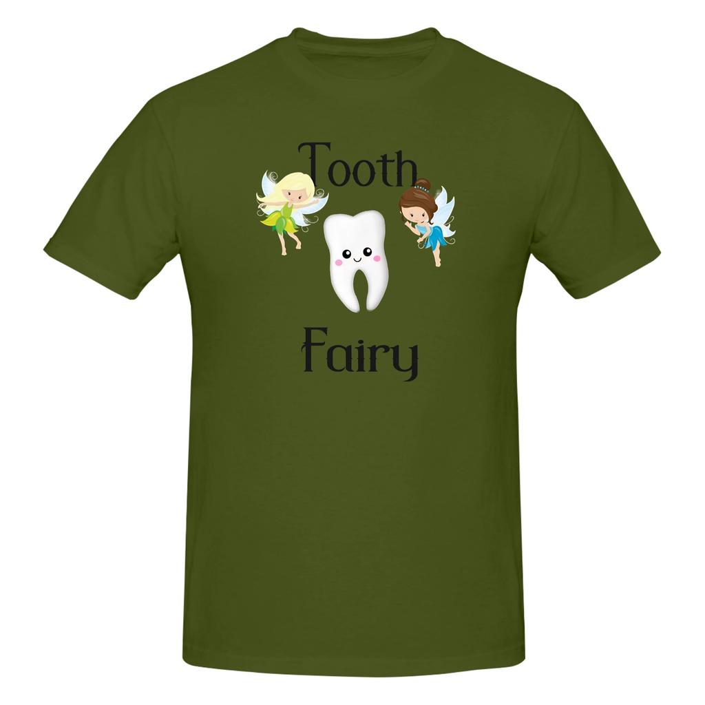 Piece Milk Tooth Angel Novelty Graphic Cotton TShirt Tooth Fairy Tees Tops For Unisex