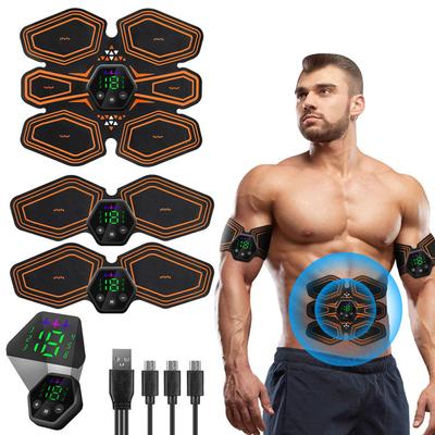 Nueva pegatina Abdominal Ems transfronteriza, aparato para músculos abdominales inteligente para el hogar y exteriores, equipo de ejercicio y Fitness, masajeador