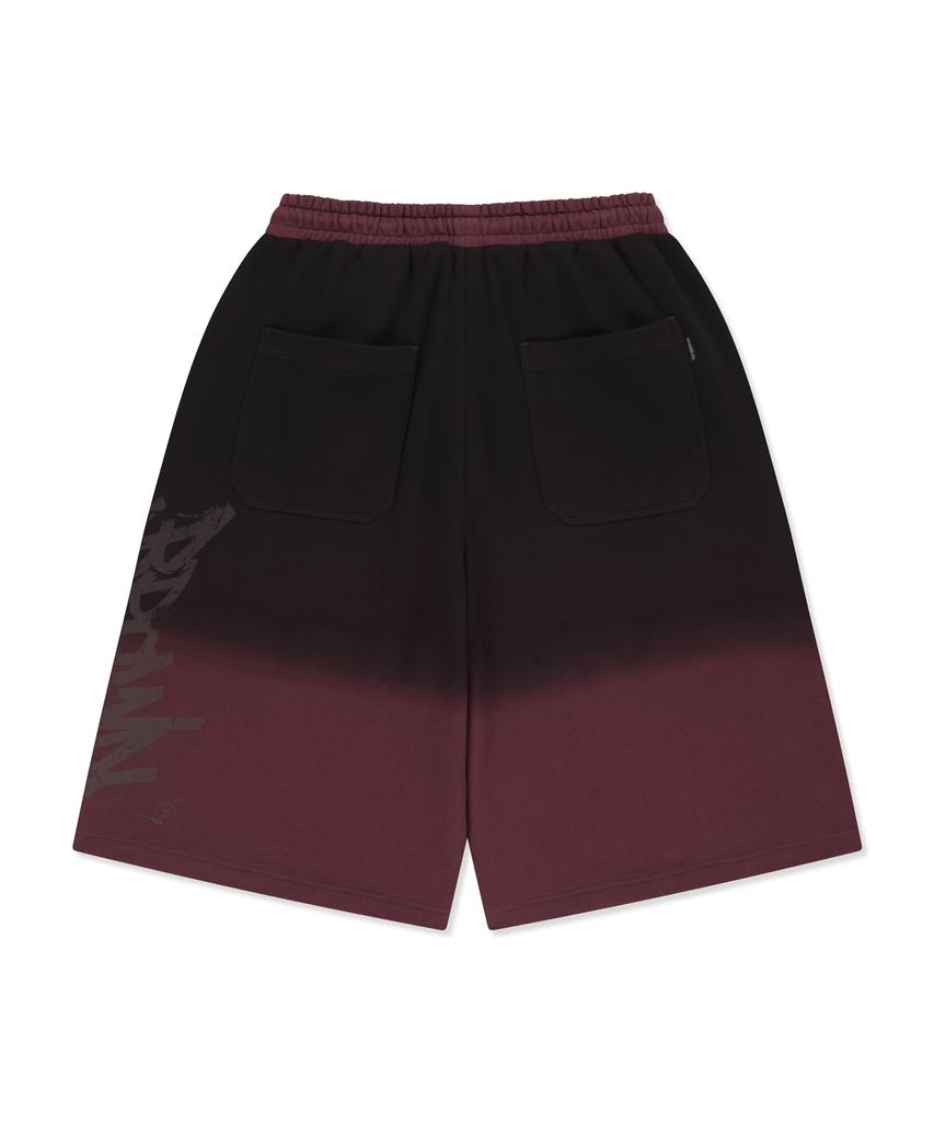 BROWNBREATH Step Dying Washing Pants - Burgandy