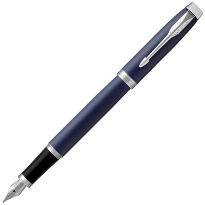 PARKER IM Royal Blue CT Fountain Fine Gift Officially Product Number 1975597 Pen, Nib, Boxed, Imported,