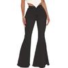 Women's High Waist Washed Women's Jeans Fashionable Versatile Straight Leg Pants