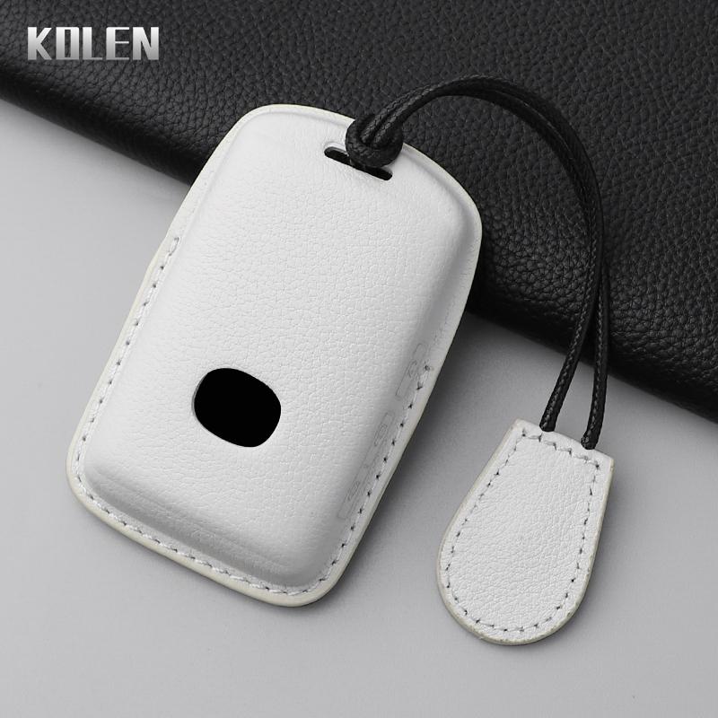 

Leather Car Key Case Cover Shell For Mazda 3 Alexa Cx30 Cx-4 Cx5 Cx-5 Cx8 Cx-8 Cx-30 Cx9 Cx-9 Protected Keychain Fob Accessories