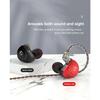TRN V90S 5BA+1DD Metal Headset Hybrid HIFI Bass Earbuds In Ear Monitor Noise Earphone Noise Cancelling Earbuds Sport Headphone