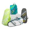 Portable 3 Tennis Rackets Bag Anti-Scratch Badminton Racket Backpack Waterproof Beach Tennis Bag Expandable Sports Training Bag