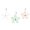 3Pcs Wall Mounted Conditioning Guide Fan Plastic Windmill Suction Cup Air Conditioning Ventilator Adjustable Anti-Direct Blow