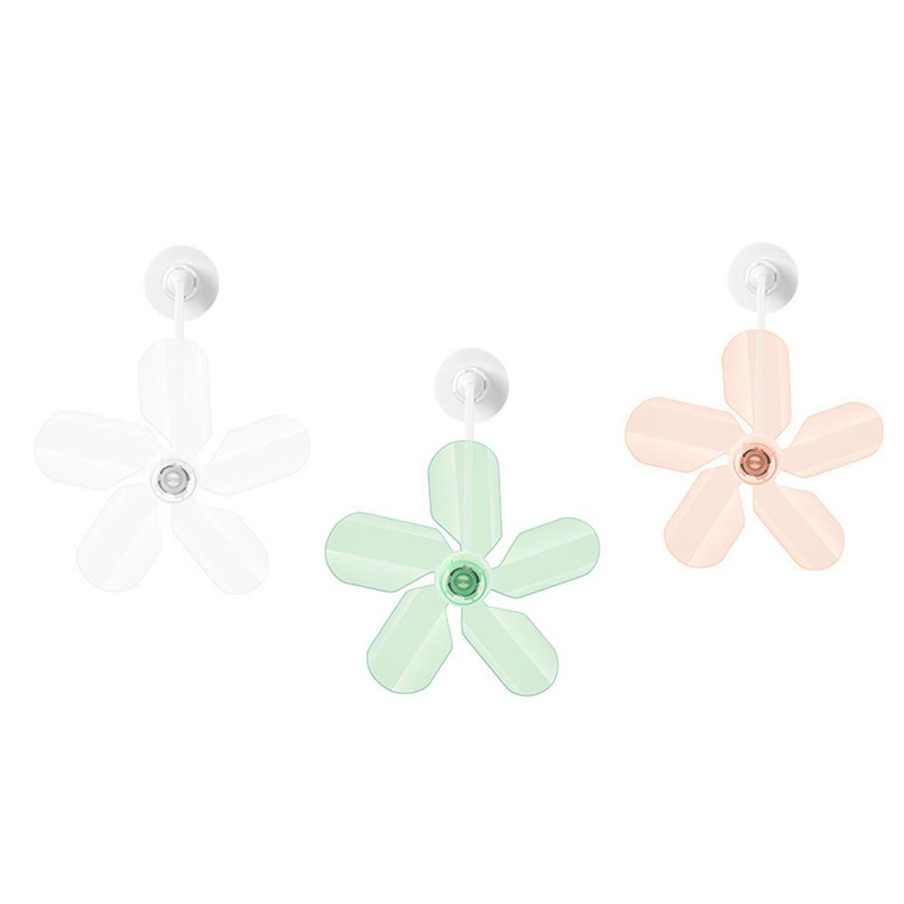 3Pcs Wall Mounted Conditioning Guide Fan Plastic Windmill Suction Cup Air Conditioning Ventilator Adjustable Anti-Direct Blow
