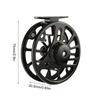Fly Fishing Rod Reel Ergonomic Baitcaster Reel Baitcasting Reel Fly Fishing Tool Lightweight Fishing Gear For Men Saltwater And