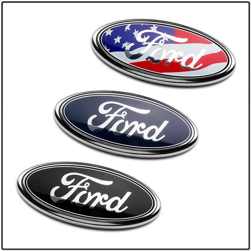 11,5x4,5cm Ford Zadní odznak Nálepka pro Ranger Escape Mondeo Fusion Fiesta Kuga Edge Focus Mustang Kufr auta Dekal Logo Příslušenství
