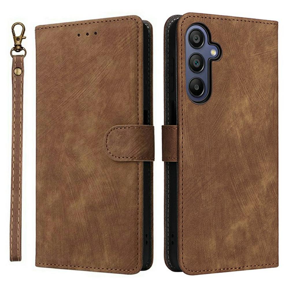 For Samsung Galaxy A17 5G Case Wallet RFID Blocking PU Leather Phone Cover Stand with Strap