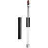 Glitter Handle Nail Art Brush With Protective Cap Flat Round Head Gel Painting Pen For Salon Diy Manicure Design Tools