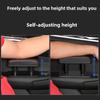 Car Armrest Left Elbow Support Anti-Fatigue Relieve Driver's Arm Fatigue Universal Car Door Armrest Cushion Adjustable Height