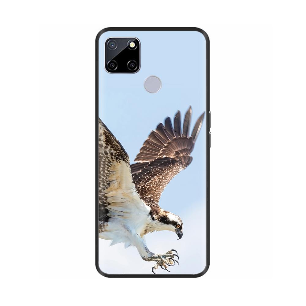 For Realme C25 Case C25s Soft Cute Cover for OPPO Realme C25Y C21Y Silicone Black TPU Phone Case For OPPO Realme C21 Flower Capa