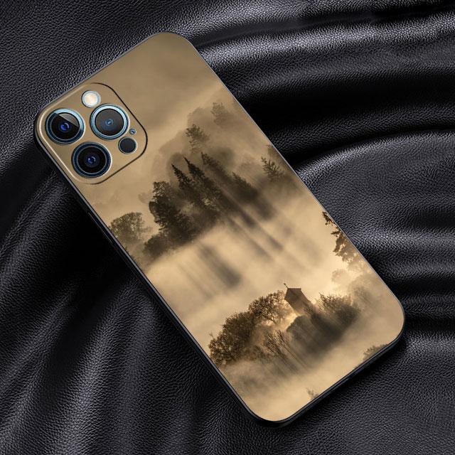 Husă Moale Pentru Apple iPhone 11 13 Pro Max 14 12 Mini 7 8 Plus X XS XR SE 2020 6 6S 5 5S Husă Telefon Funda Cool Vârf Munte Capa