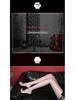 Noble Satin Kollektion: Nahtlose gepunktete taillenlose T-Schritt Strumpfhose mit seidigem Glanz.