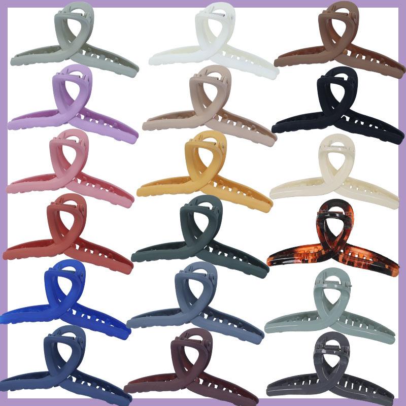 

Cross-shaped Hair Clips Large Splints Fashionable Shark Hair Clips and Back Hairpins