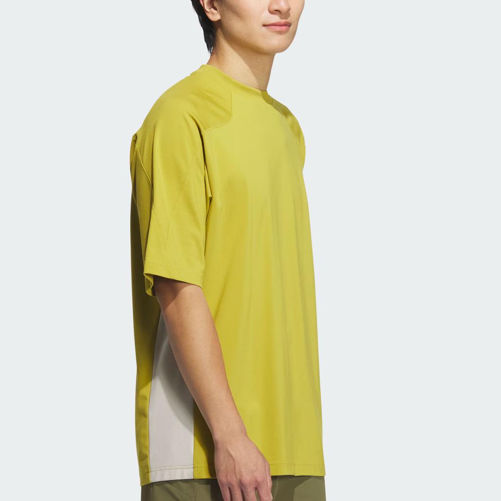 Adidas City Escape Cool Round Neck Pullover Short Sleeve T-Shirt Men T-Shirts Pulse-Olive-Green JZ8429