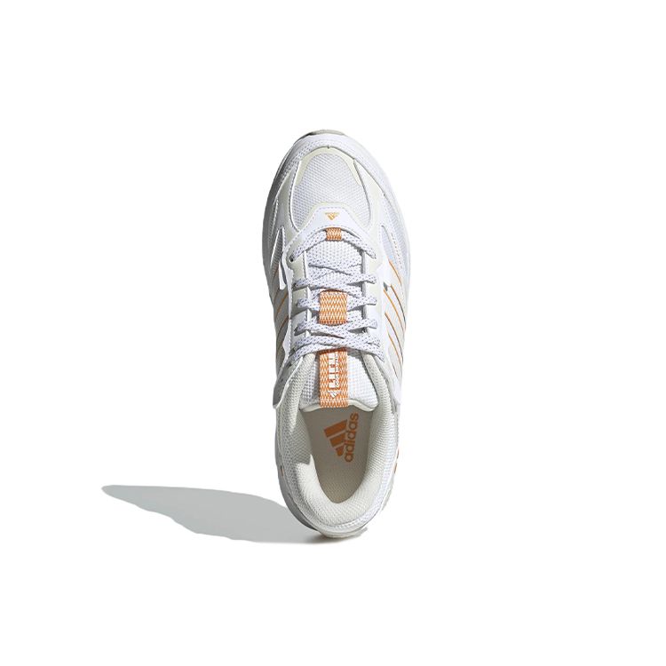 Adidas Spiritain 2000 Comfortable Fabric Leather Durable Low-Top Casual Running Shoes Unisex Sneakers White Orange HP2634