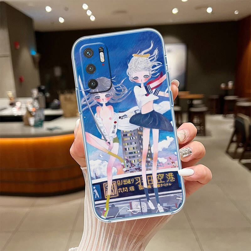 Aya Takano Case for Motorola E7 E22 E20 E13 E15 E22S E30 E40 G10 G20 G04 G22 G23 G05 G75 G35 G55 G6 G7 G8 G9 Plus Power Play