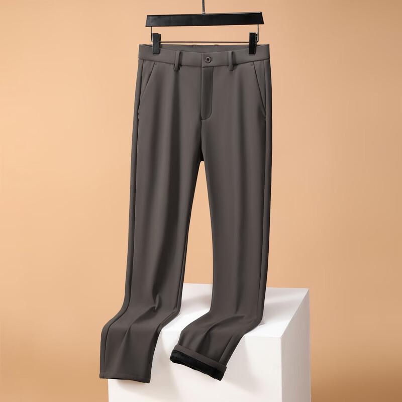 

Men s Fleece-Lined Thermal Casual Pants 40