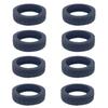 Universal Silent Wheel Rubber Covers for Suitcases and Trolleys
