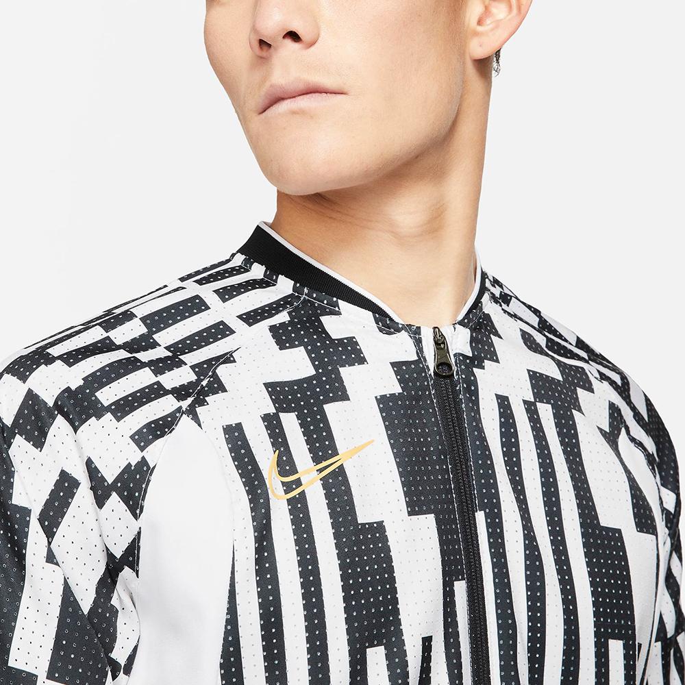 Nike Chaqueta de Fútbol DRI-FIT Academy con Estampado Divertido para Hombre Chaqueta Negra CZ0992-101