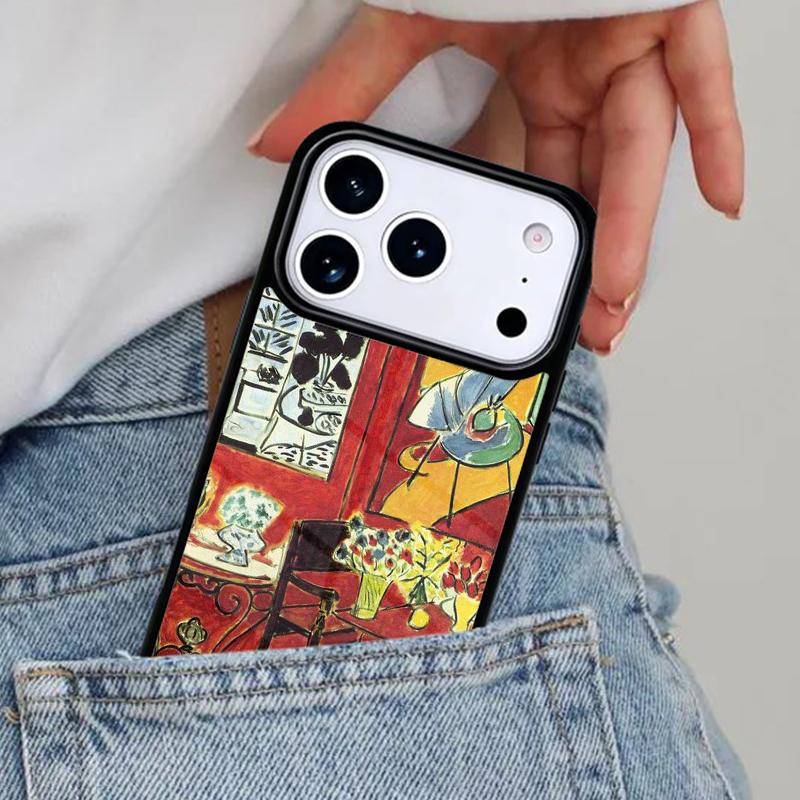 Henri Matisse Art Painting Phone Case for iPhone 16e 15 14 13 12 17 Pro Max Plus Air 17pro Cover Coque