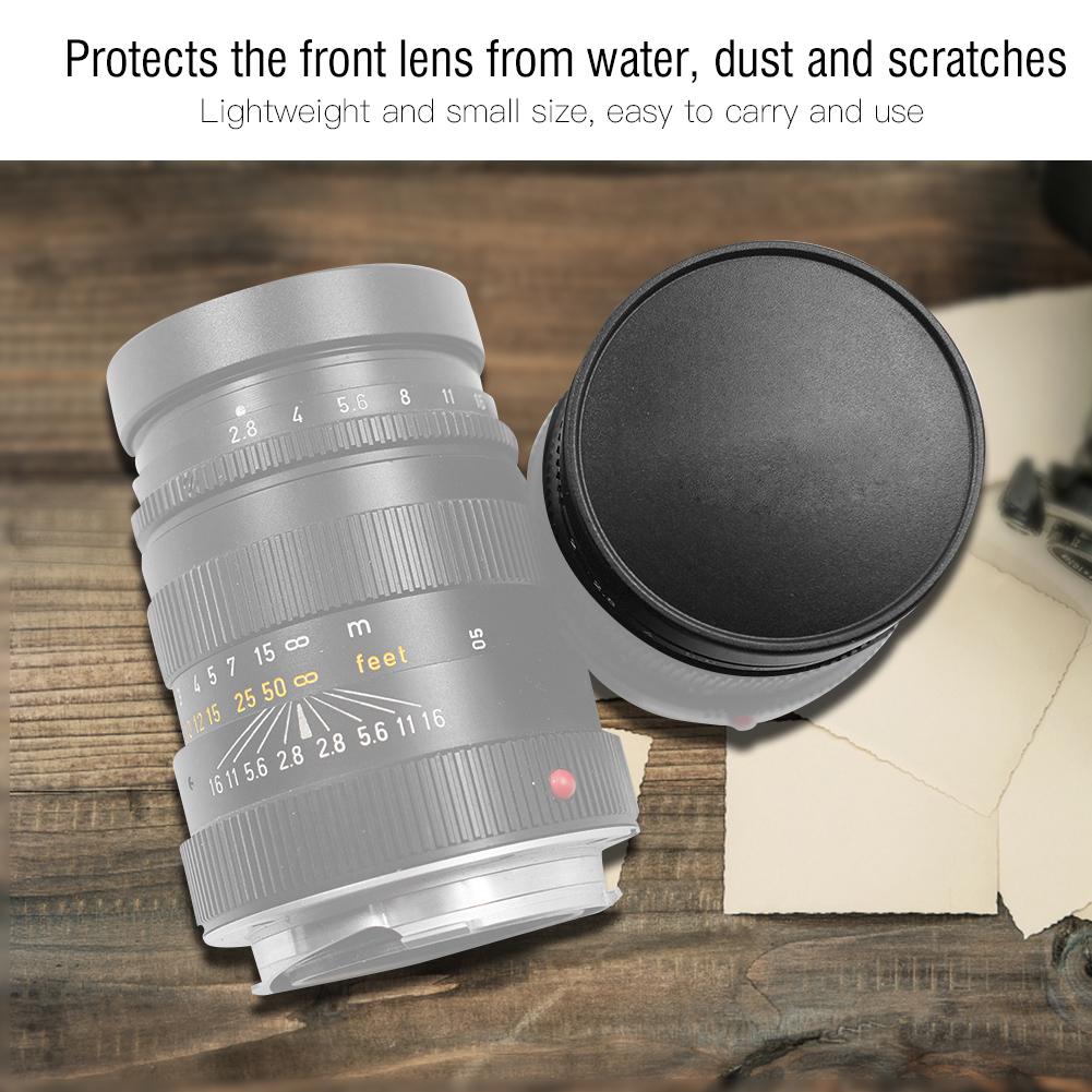 Professional 39mm Lens Metal Front Cap for Leica Cameras Photography Accessories