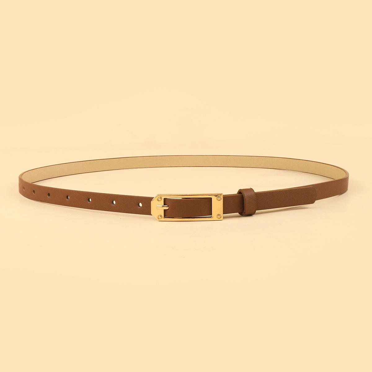 

Женский тонкий ремень, сплавная пряжка-пика, декоративный ремень с пряжкой-солнцем для платья, свитера 112*1.4 верблюд