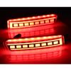 Square Rear Bumper decoration lamp led brake light For NISSAN KICKS -2024