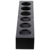 Natürliches Holz Shotgläser Halter Organizer für Küche Bar Servieren Display Lagerung Trocknen Weinglas Whiskey Becher Tablett Rack