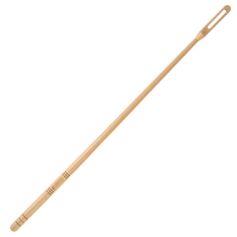 Maple Wood Flute Cleaning Rod with Inner Wall Wiping Cloth for Instrument Maintenance