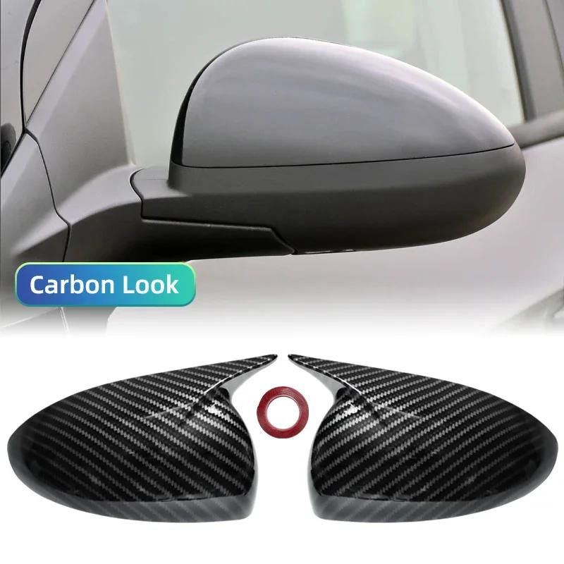 Car Rearview Side Mirror Cover Wing Cap Exterior Door Rear View Mirror Cover For Chevrolet Aveo Sonic 2011-2014 Car Accessorie
