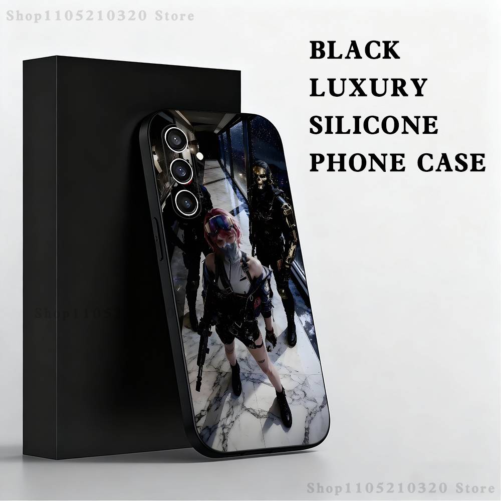 Game Delta Force Phone Case For Samsung S25,S24,S21,S22,S23,S30,Ultra,S20,Plus,Fe,Lite,Note,10,9,5G Black Cover