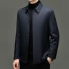 Men's Mid-Aged Winter Padded Collared Jacket