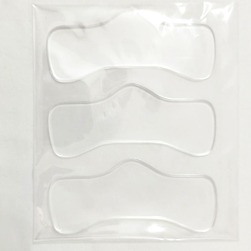 Patch Antirughe in Silicone per Solchi Nasolabiali, Fronte e Collo - Trasparenti, Autoadesive, Riduttori delle Linee Sottili