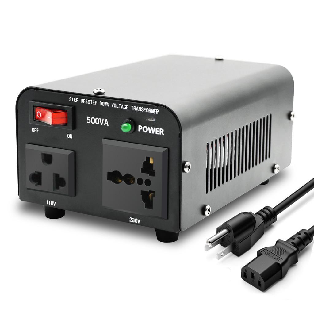 Household Voltage Transformer 110V to 220V Step Up & Down Transformer Portable Supply Voltage Converter