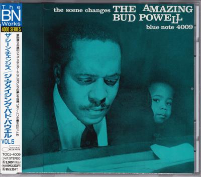 CD BUD POWELL - Scene Changes Vol. 5 TOCJ4009 BLUE NOTE 1993 Japan ObiJazz Used