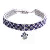 Collier en cristal pour animaux de compagnie, collier pour chien Bling, collier pour animal de compagnie à cristaux scintillants pour petits et moyens chiens