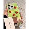 Single Layer Green Leaves for Apple Tree for IPhone16pomax for Apple 15pr Mobile Phone Case 14 New Style 13 Cartoon 12