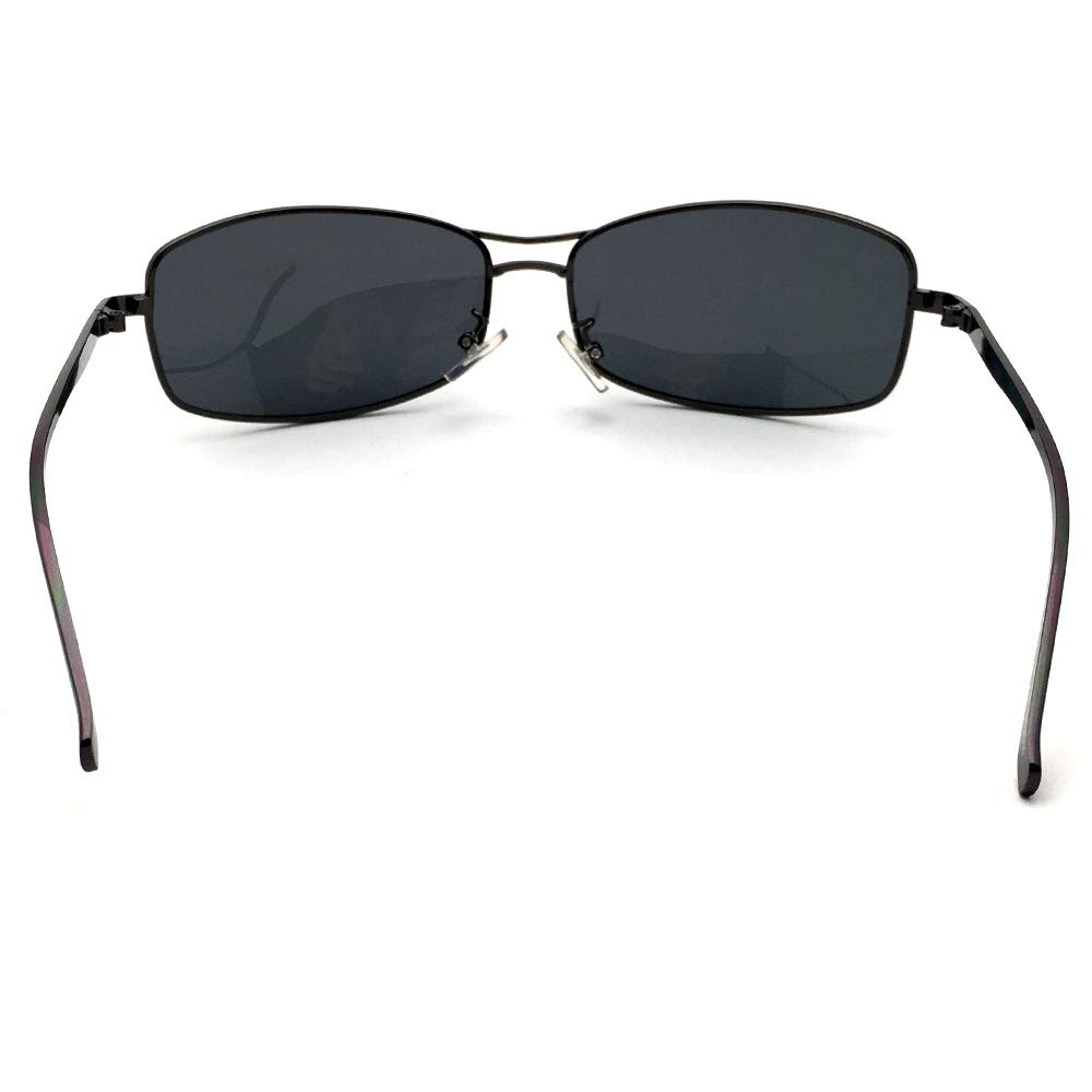[Glasses Glasses Glasses] Designed for Japanese People Polarized Sunglasses, Metal Frame 27011-gmtplsm