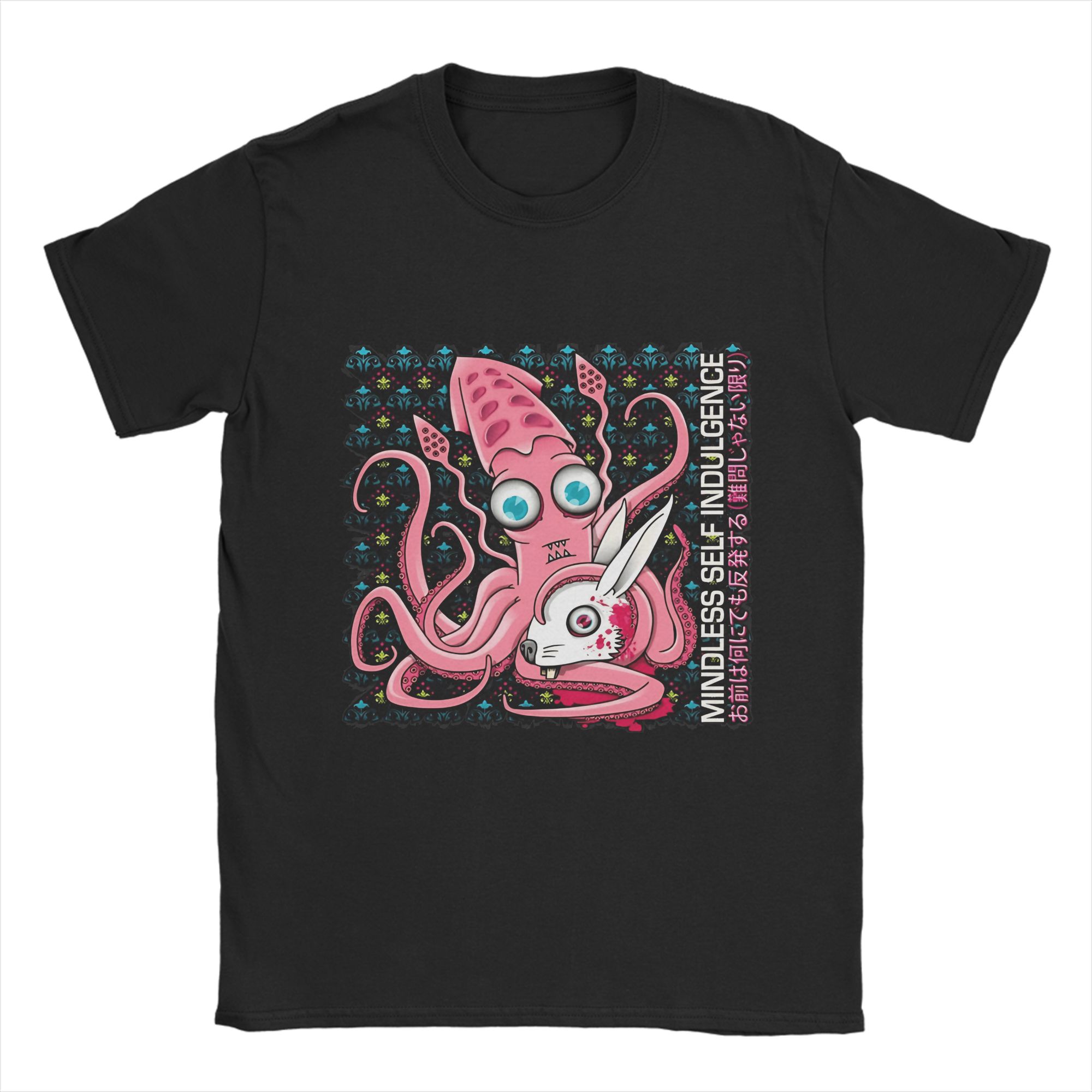 XIXI Fashion Nieuwigheid Mindless Self Indulgence T-shirt Heren Ronde Hals Katoenen T-shirt Korte Mouw T-shirts Zomer Tops M