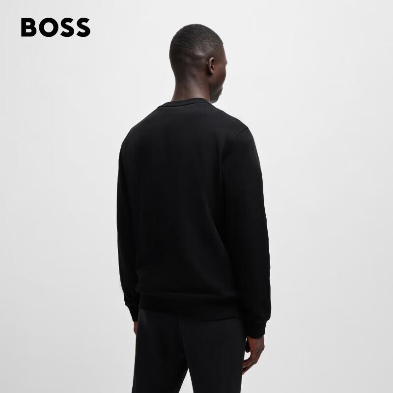 

BOSS Men s Cotton Crewneck Sweatshirt S