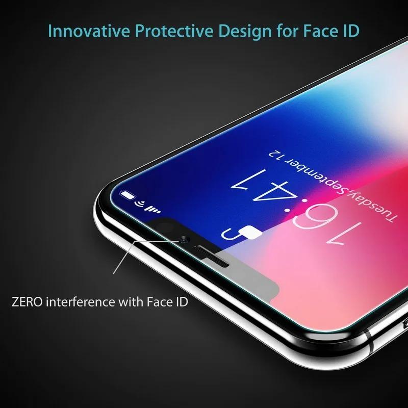 4PCS Tempered Glass for iPhone 11 12 13 Pro XR X XS Max Screen Protector on for iPhone 14 Pro Max Mini 7 8 6 6S Plus 5S SE Glass