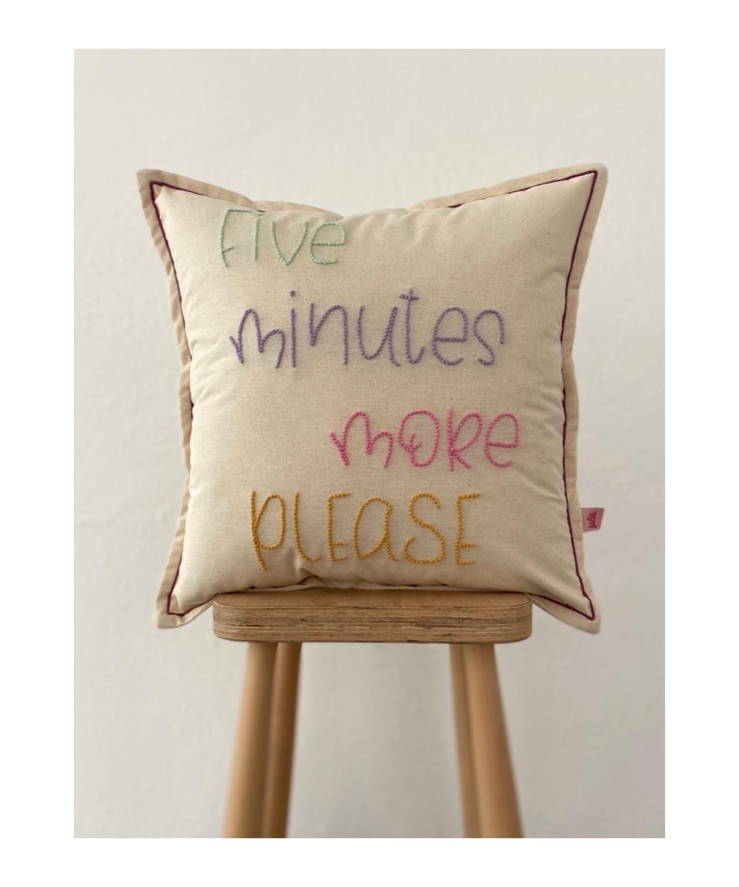 

Colorful Five Minutes More Punch Cushion Pillow With Inner Filling 45*45 Cm