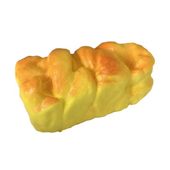 Bread Stress Relief Toy Realistic Bread Squeeze Toy Soft Elastic Toast Croissant Fidget Toy for Adults Teens Anxiety Relief