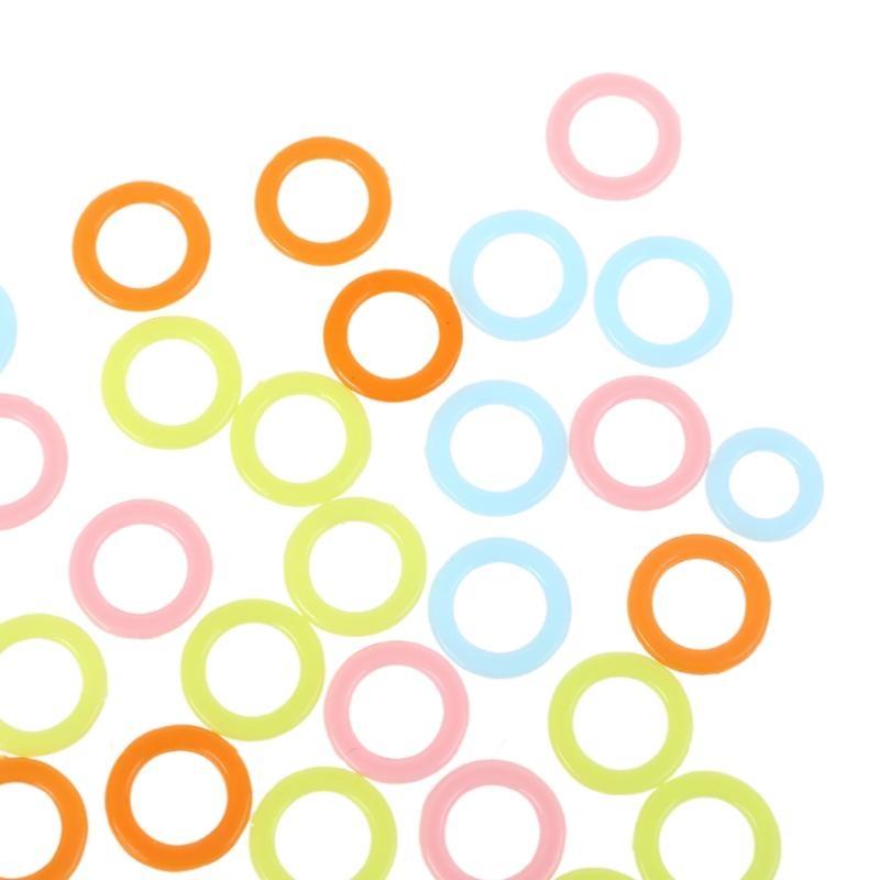 300pcs Round Knit Knitting Marking Circles Rings Markers Crochet DIY Sewing Accessories