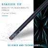 OKHEALING Carbon Fiber Pool Cue Black Technology Billiards Sticks 12.9mm Tip Uni-loc Joint 147cm/58inch Length 19~20oz Weight Billiard Cue