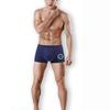 4pcs Men Underwear Modal Cotton Boxers Men's Print Soft Breathable Mid-waist Short Boxers