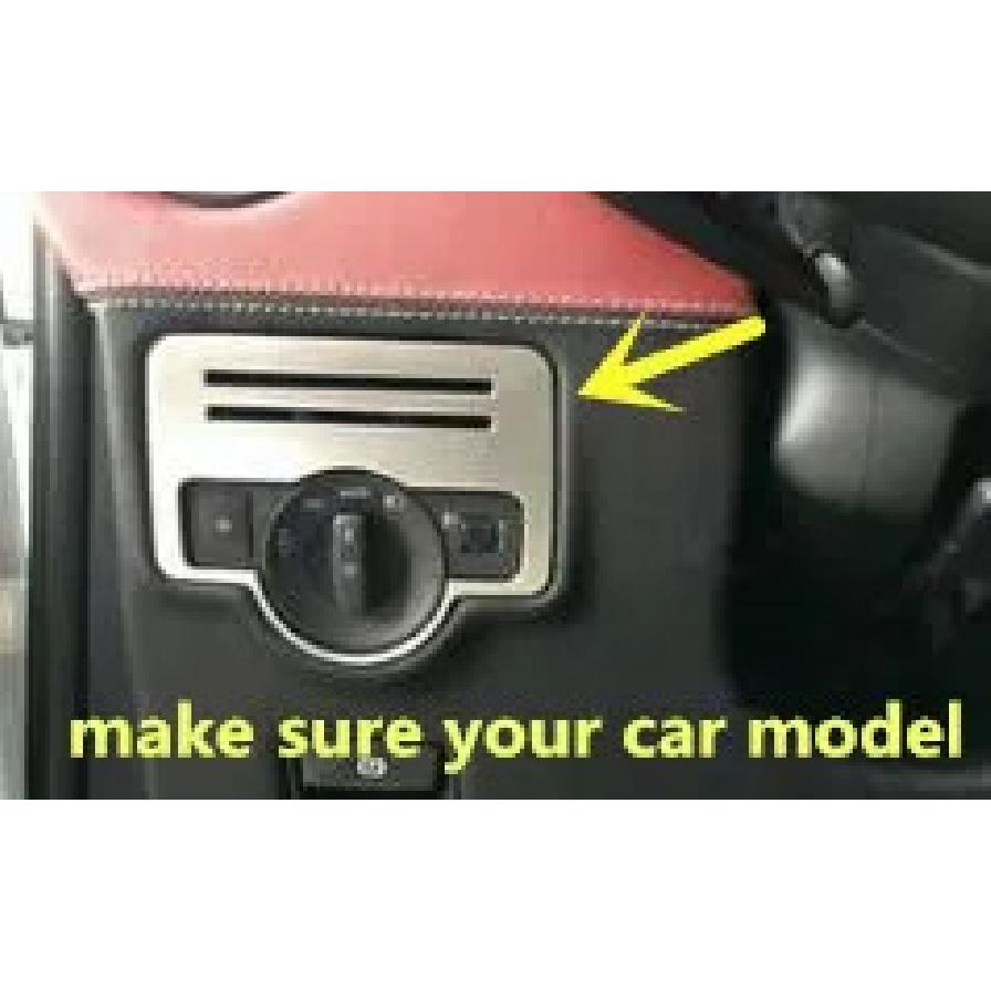 Dla Mercedes Benz Vito W447 2016 2017 2018     Samochód Przednia Lampa Reflektora Światło Przycisk Przełącznika Sterowania Centralnego Ramka