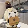 Cute chubby capybara schoolbag for junior high school girls cartoon versatile backpack for girls high school students large capacity backpack